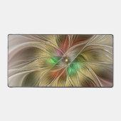 Imaginaire Floral Avec Or Moderne Abstrait Fractal (Recto)