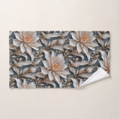 Imaginaire floral blanc (Serviette à main)