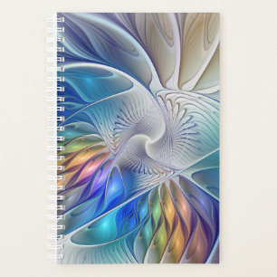 Imaginaire Floral, Fleur Fractale Abstraite coloré
