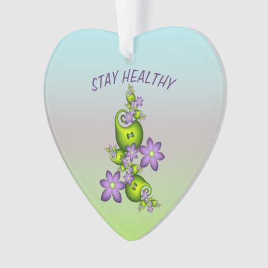 Imaginaire Floral Fleurs Lilac Formes vertes Fract (devant)