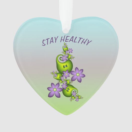 Imaginaire Floral Fleurs Lilac Formes vertes Fract (devant)