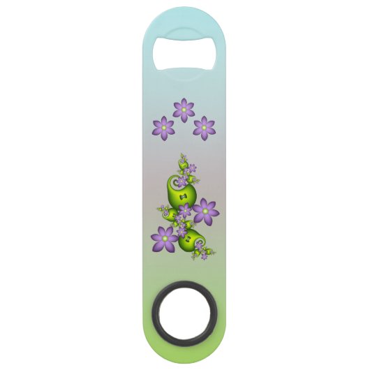 Imaginaire Floral Fleurs Lilac Formes vertes Fract (Dos)