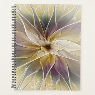 Imaginaire Floral Gold Eggplant Art Fractal Abstra