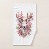 🌸 Imaginaire Floral Serviette de cerf 🦌 (Serviette à main)