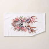 🌸 Imaginaire Floral Serviette de cerf 🦌 (Serviette à main)