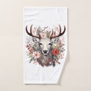 🌸 Imaginaire Floral Serviette de cerf 🦌