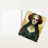 Imaginaire foncé Gothique Skull Femme (Devant avec enveloppe)