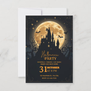 Imaginaire foncé Invitation de la fête d'Halloween