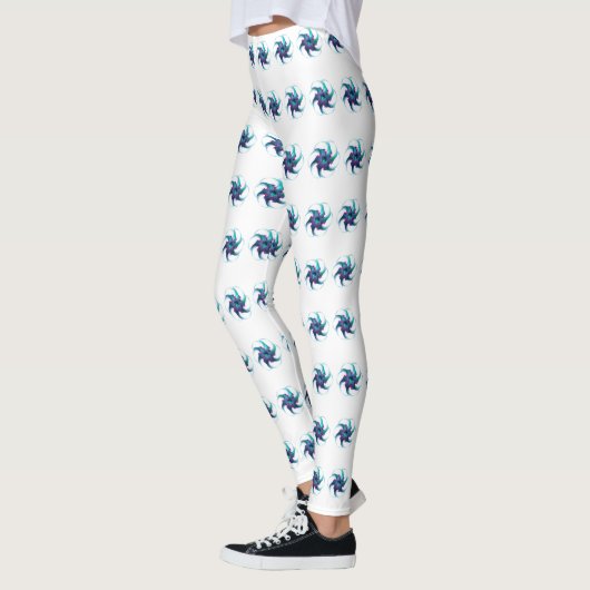 Imaginaire fractal - Flèche Leggings (Gauche)