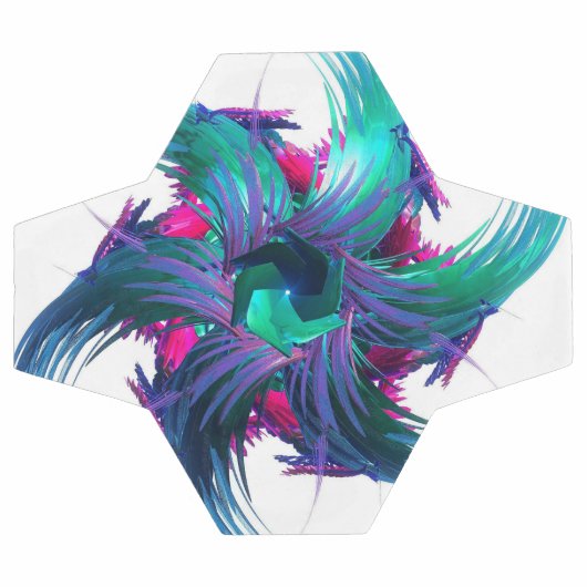 Imaginaire Fractale Frotle balle de football (Plat)