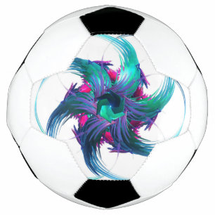 Imaginaire Fractale Frotle balle de football