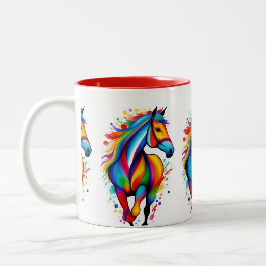 Imaginaire Horse Art Mug (Gauche)