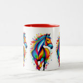 Imaginaire Horse Art Mug (Centre)