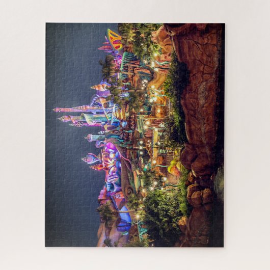 Imaginaire île art puzzle puzzle, puzzle coloré (Vertical)
