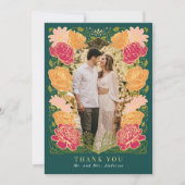 Imaginaire Jardin enchanté Carte de remerciements  (Devant)