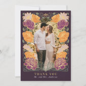 Imaginaire Jardin enchanté Carte de remerciements (Devant)