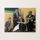 Imaginaire Jazz Musicians Art Medium Jigsaw Puzzle (Horizontal)