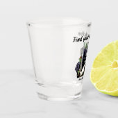 Imaginaire Jazz Musiciens Musique Art Shot Verre (Gauche)