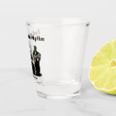 Imaginaire Jazz Musiciens Musique Art Shot Verre (Droite)