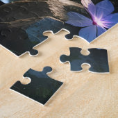Imaginaire Kitty avec papillons Puzzle (Côté)
