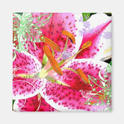 Imaginaire Lily Stargazer, Magnet (Devant)