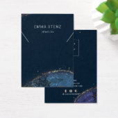 Imaginaire Lux Blue Gold Collier Cartes d'affichag (Bureau)