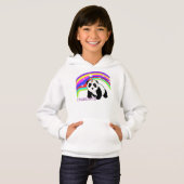 Imaginaire mignon Rainbow Panda Unicorn Personnali (Devant entier)