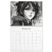 Imaginaire Mondes Anime 2024 Calendrier (Feb 2026)