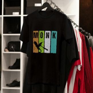 Imaginaire Monk Dungeon Jeu T-Shirt Grunge