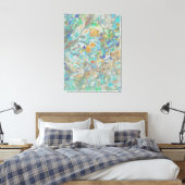 Imaginaire naturel - Art Vintage en toile Abstrait (Insitu(Chambre))