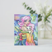 Imaginaire océanique exotique - Carte postale (Debout devant)