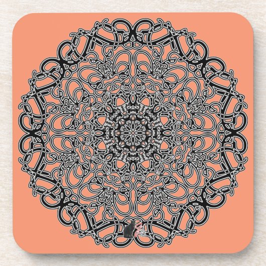 Imaginaire Octa Glyph Dessous de verre Dusk (Devant)