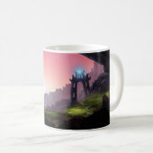 Imaginaire Paysage Concept Art Mug (Devant droit)