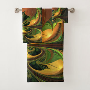 Imaginaire Plante Abstrait rouille verte Brown fra