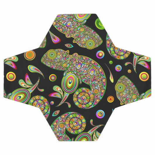 Imaginaire psychédélique de Chameleon (Plat)