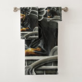 Imaginaire Rottweiler Chien Gargoyle (En situation)