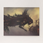 Imaginaire Sci-Fi foncé Puzzle (Horizontal)