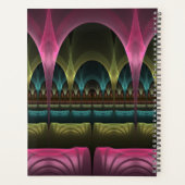 Imaginaire spécial Motif Abstrait coloré Fractal (Dos)