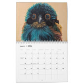 Imaginaire Surréalisme lunaire 12 mois Calendrier (Mar 2026)