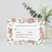 Imaginaire tropical Boho Mariage floral RSVP 2 (Debout devant)