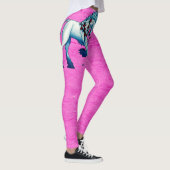 Imaginaire Unicorne tendance sur Leggings Grunge R (Droite)