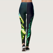 Imaginaire vert obsidien Leggings (Dos)