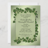 Imaginaire Vines Engagement Partie Invitation (Devant)