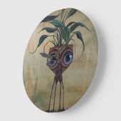 Imaginaire Whimsical Surréalisme Horloge murale (Angle)