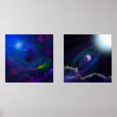 Imaginaires spatiaux Planètes en feu (Recto)