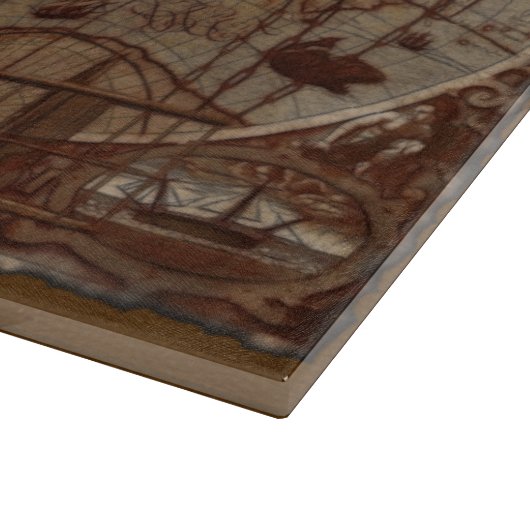 Imaginarium Steampunk gemengd medium Snijplank (Hoek)