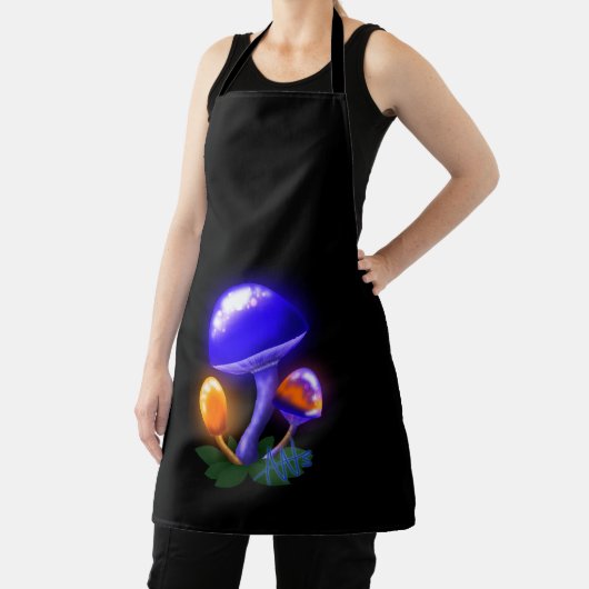 Imaginary Dapperling Sinaasappel & Blue Mushroom Z Schort (Insitu)