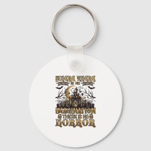 Imaginatie Horror Halloween Spoken Huis Kerkhof Sleutelhanger