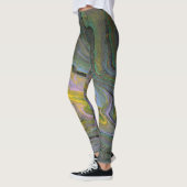 Imagination 1 Abstract Acryl Geode Leggings (Links)