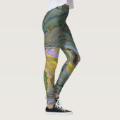 Imagination 1 Abstract Acryl Geode Leggings (Rechts)